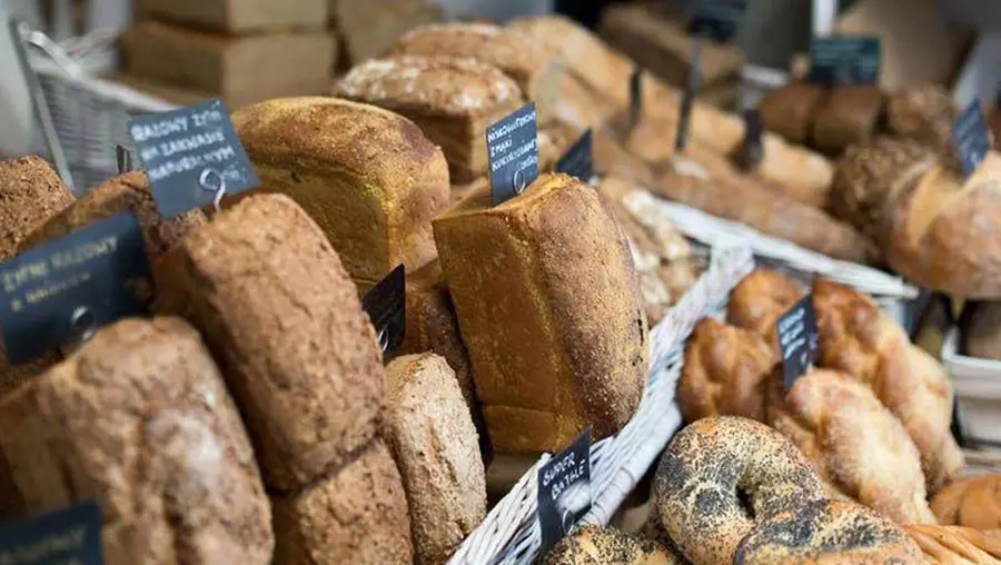 Ринок Bazar Olkuska Варшава - хліб з домашнього печі