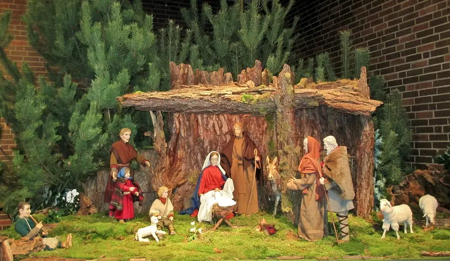 Модель ясел Ісуса – німецька різдвяна традиція