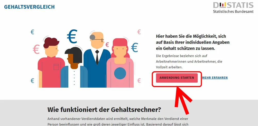 На сайті Федерального статистичного відомства можна дізнатися про середню зарплату у Німеччині.
