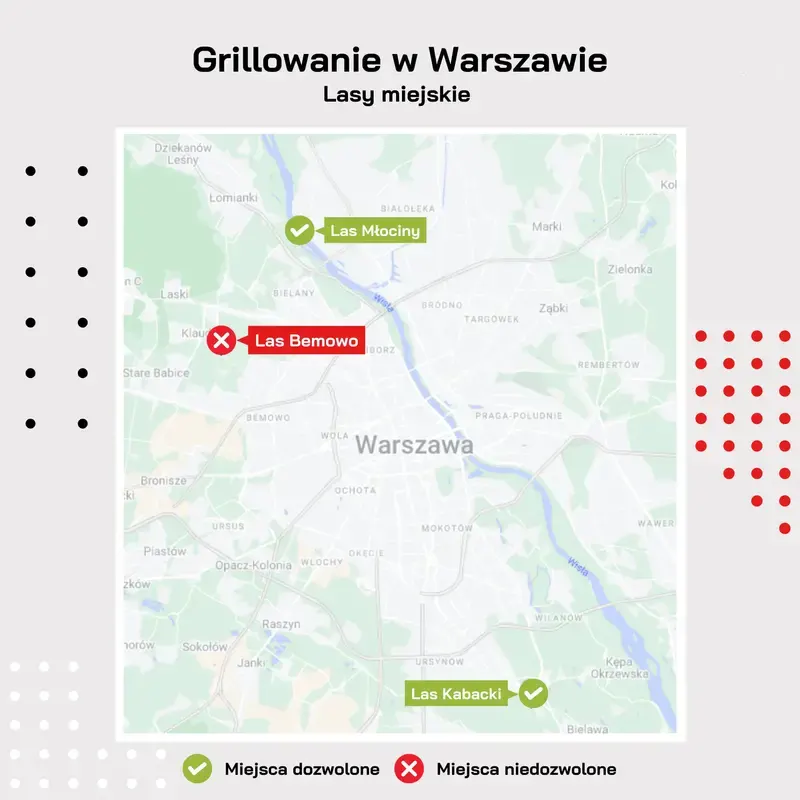 Шашлик у Варшаві – в якому міському лісі дозволено смажити шашлик?