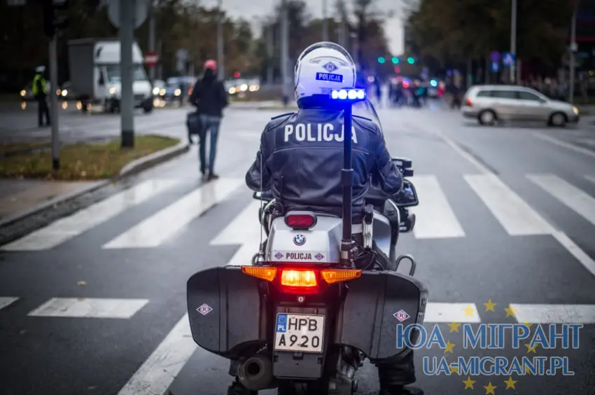 дорожня поліція в польщі