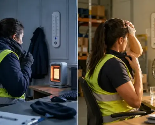 Температура на робочому місці в Польщі