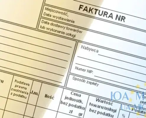 у Польщі за фальшиві та неправильні фактури
