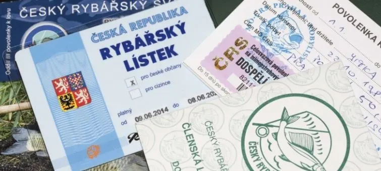 дозвіл на рибалку в Чехії