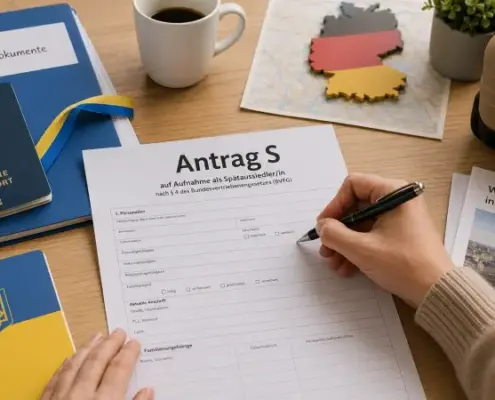 Як правильно заповнити Antrag S для переїзду в Німеччину