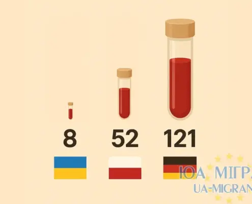 Аналіз крові дорожчий в Україні та Польщі, ніж у Німеччині