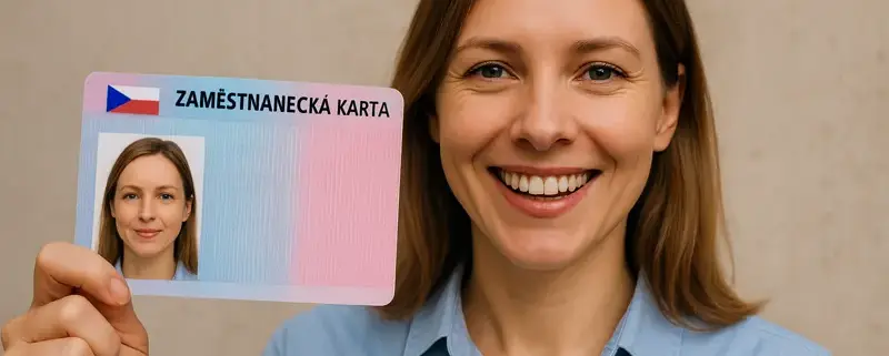 Zaměstnanecká karta (карта працівника)