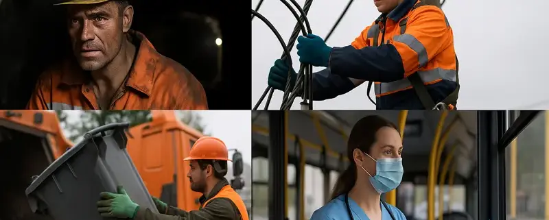 Найнебезпечнiшi професiї в Польщi у 2025 роцi