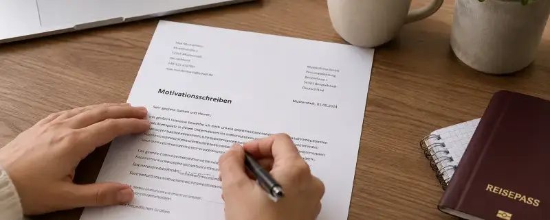 Як написати мотиваційний лист для німецької візи