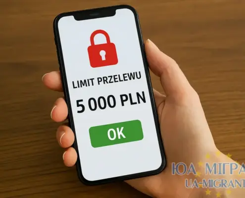 Ліміти на грошові перекази через мобільні додатки банків у Польщі