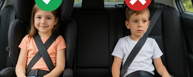 Перевезення дітей у автомобілі в Польщі