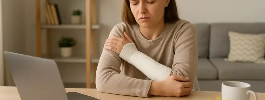 Нещасний випадок під час дистанційної роботи в Польщі