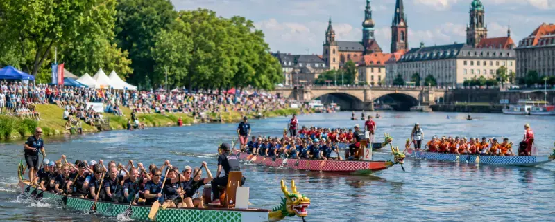 Свято човнів-драконів у Німеччині – Drachenbootrennen