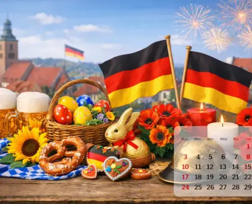 вихідні дні в німеччині 2026