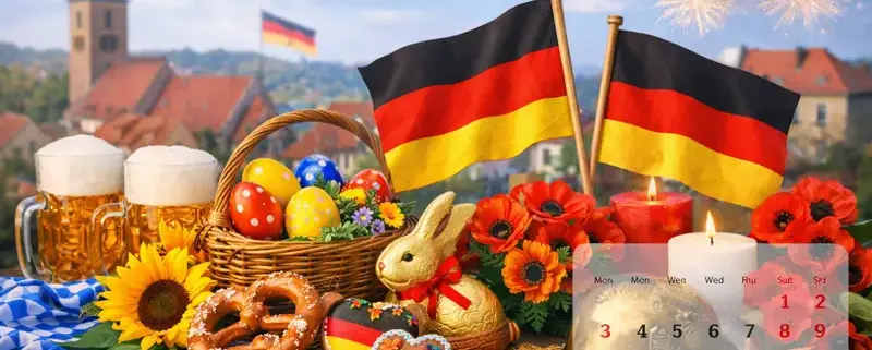 вихідні дні в німеччині 2026