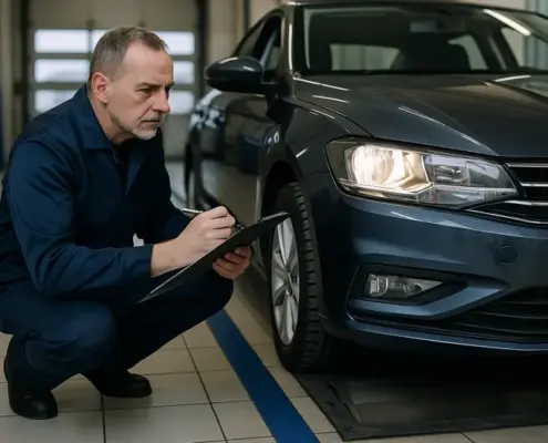 Техогляд автомобіля в Польщі