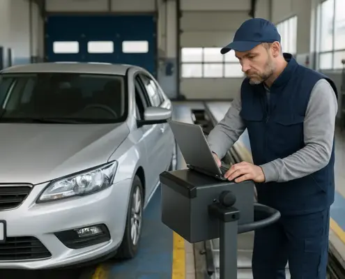 Техогляд автомобіля в Чехії