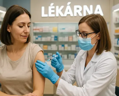 Вакцинація в аптеках Чехії у 2025