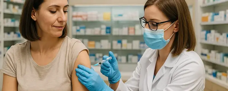 Вакцинація в аптеках Чехії у 2025