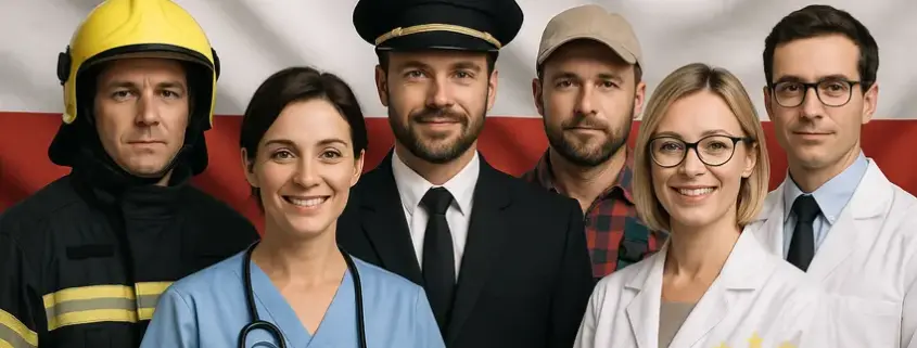 Топ- і антитоп професій у Польщі-2025