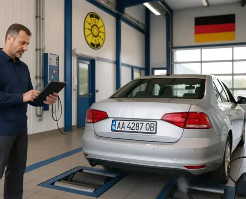 Правила в Німеччині для авто на українських номерах