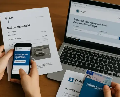 Як перевірити, чи є штраф в Німеччині