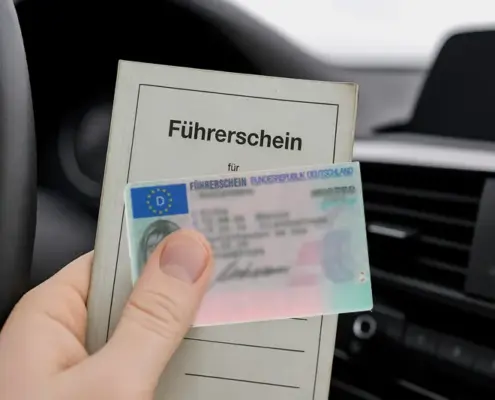 заміна водійського посвідчення в німеччині
