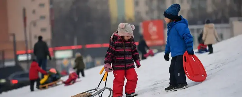 Де покататися на санках у Кракові?