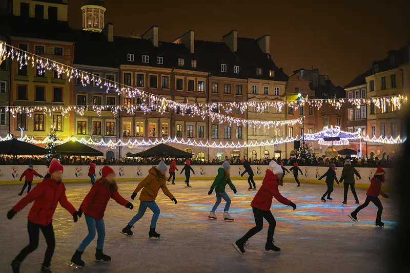 Lodowisko na Rynku Starego Miasta