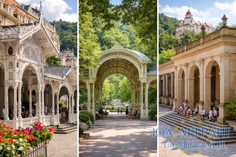 Ринкова, Садова та Замкова колонади