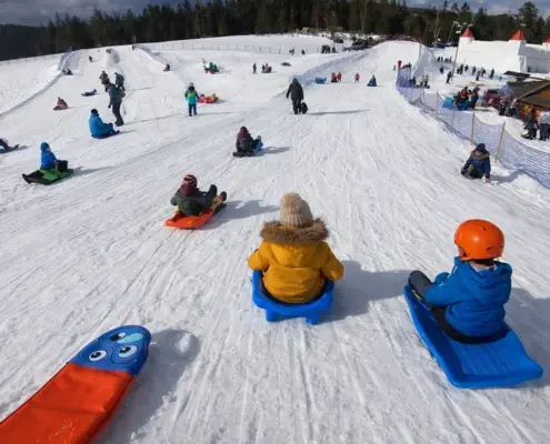 Де покататися на санках у Закопане