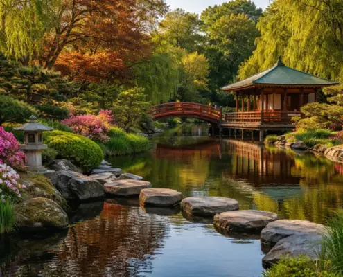 Японський сад у Вроцлаві