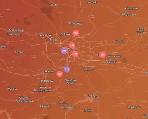 Краків серед найбільш забруднених міст світу