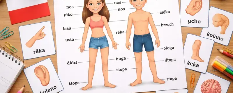 Частини тіла польською