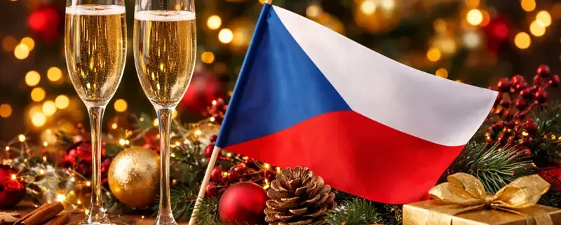 Привітання з Новим роком на чеській мові