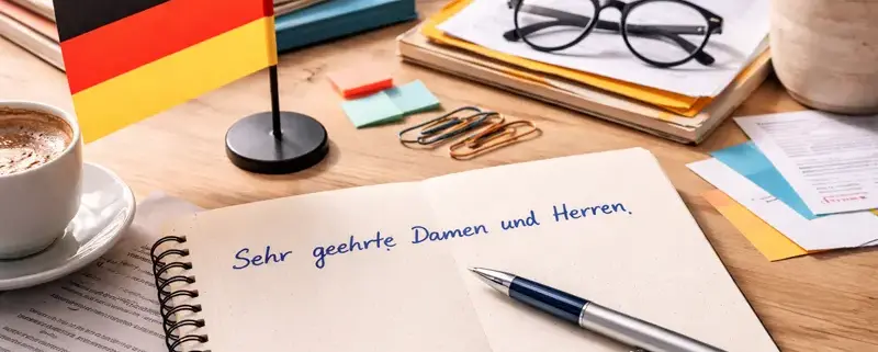 Листи на німецькій мови на різні теми