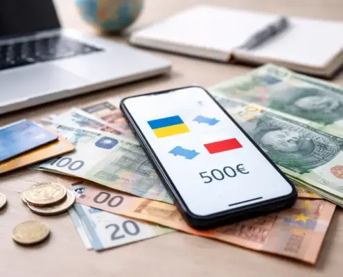 як перевести гроші з україни в польщу