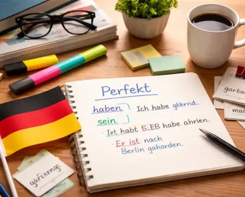 Perfekt в німецькій мові