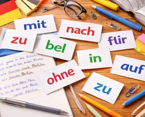 Прийменники в німецькій мові