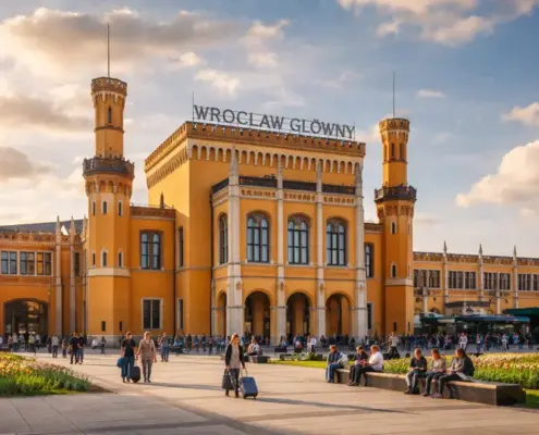 залізничний вокзал вроцлав