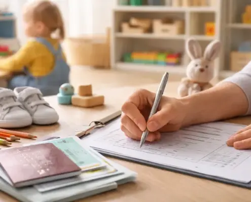 Запис дитини в садок або ясла в Чехії