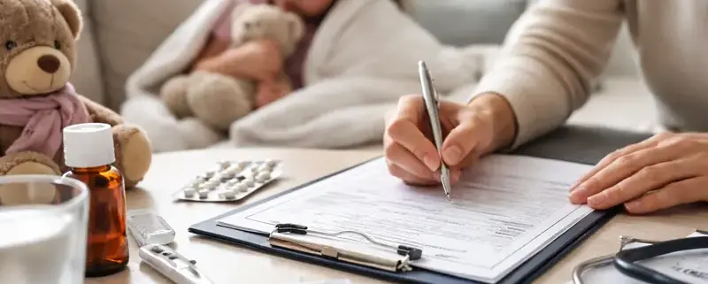 лікарняний по догляду за дитиною в чехії