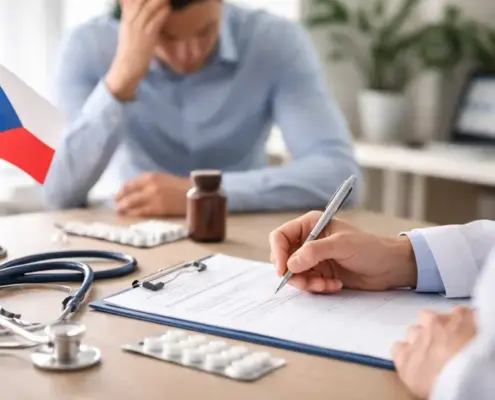 Лікарняний у Чехії