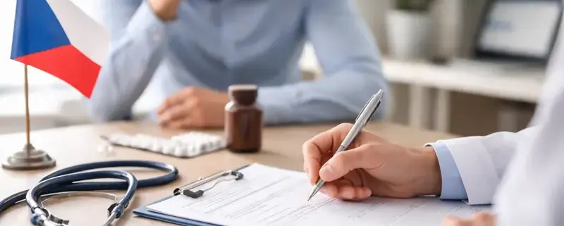 Лікарняний у Чехії