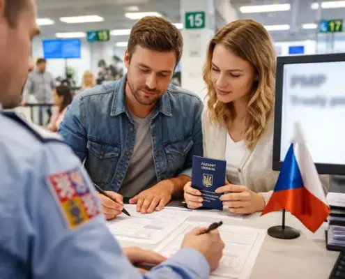 довгострокове перебування в Чехії