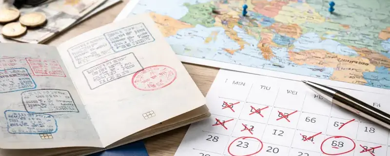 Подорожі за правилом 90/180 і ризики для статусу в Німеччині