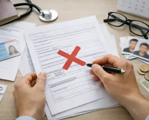 Найпоширеніші помилки в заяві на карту побиту