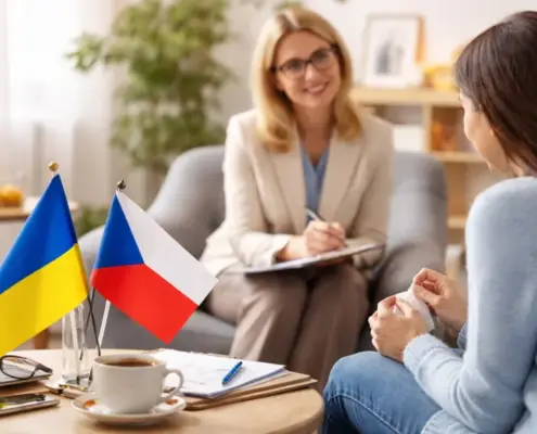 Безкоштовна психологічна допомога для українців у Чехії