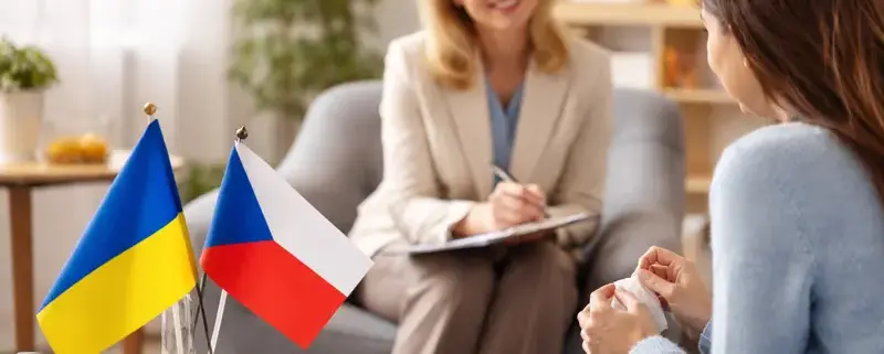 Безкоштовна психологічна допомога для українців у Чехії
