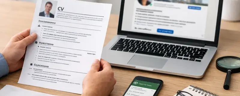 CV польською та LinkedIn у Польщі